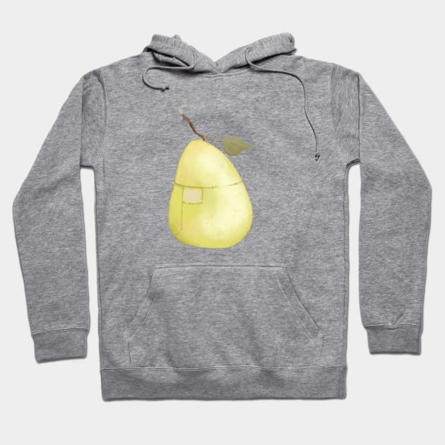 Cute Pear Hoodie by PeachAndPatches